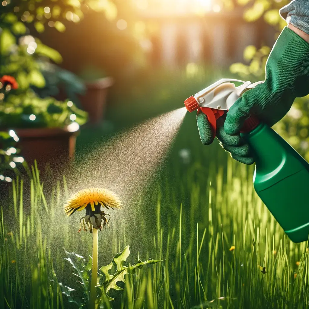 How to get rid of dandelions with vinegar